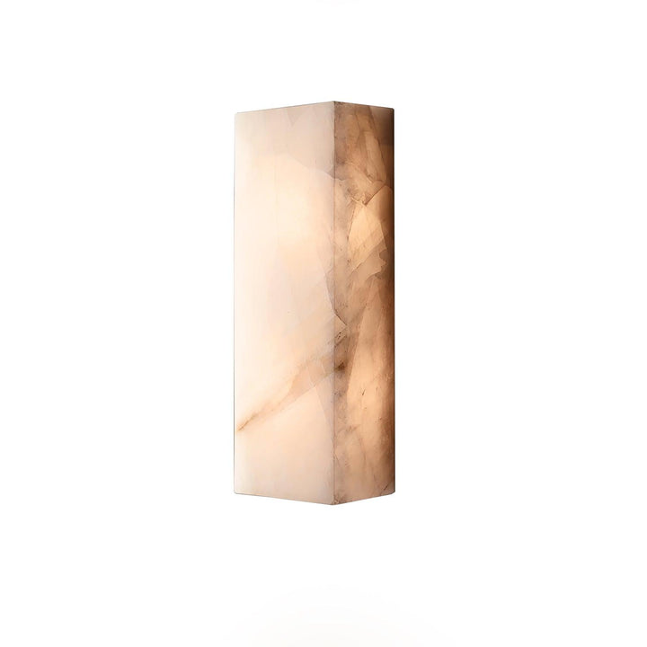 Rectangular Alabaster Wall Sconce - Vakkerlight