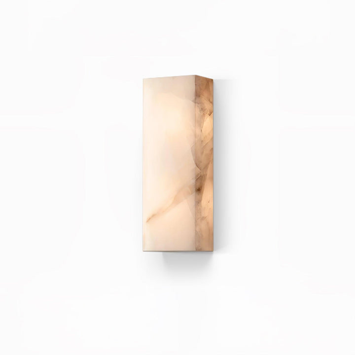 Rectangular Alabaster Wall Sconce - Vakkerlight