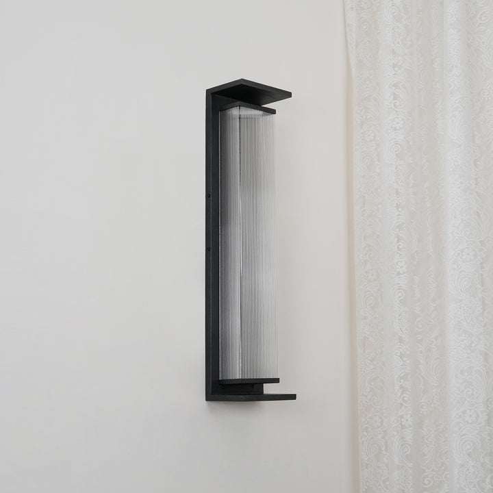 Rectangular Box Outdoor Wall Lamp