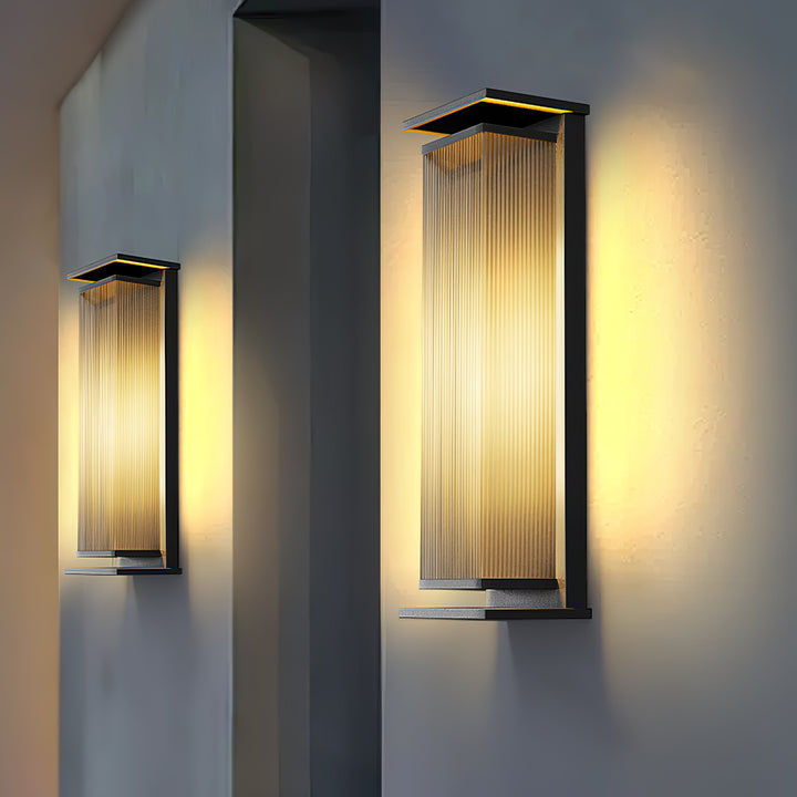 Rectangular Box Outdoor Wall Lamp - Vakkerlight