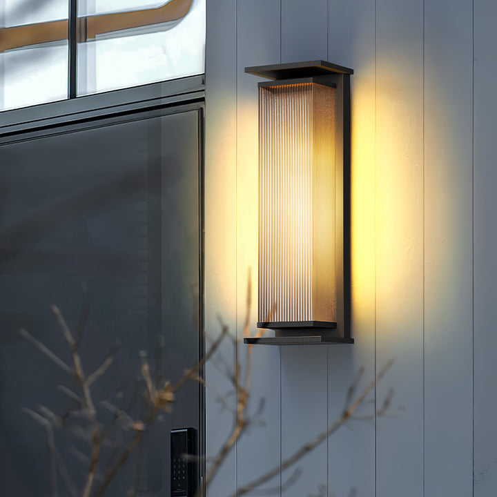 Rectangular Box Outdoor Wall Lamp - Vakkerlight