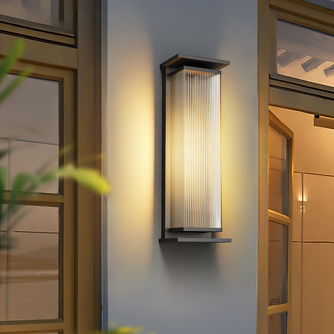 Rectangular Box Outdoor Wall Lamp - Vakkerlight