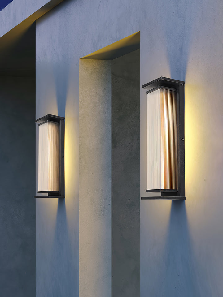 Rectangular Box Outdoor Wall Lamp - Vakkerlight