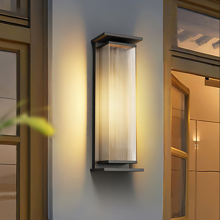 Rectangular Box Outdoor Wall Lamp - Vakkerlight