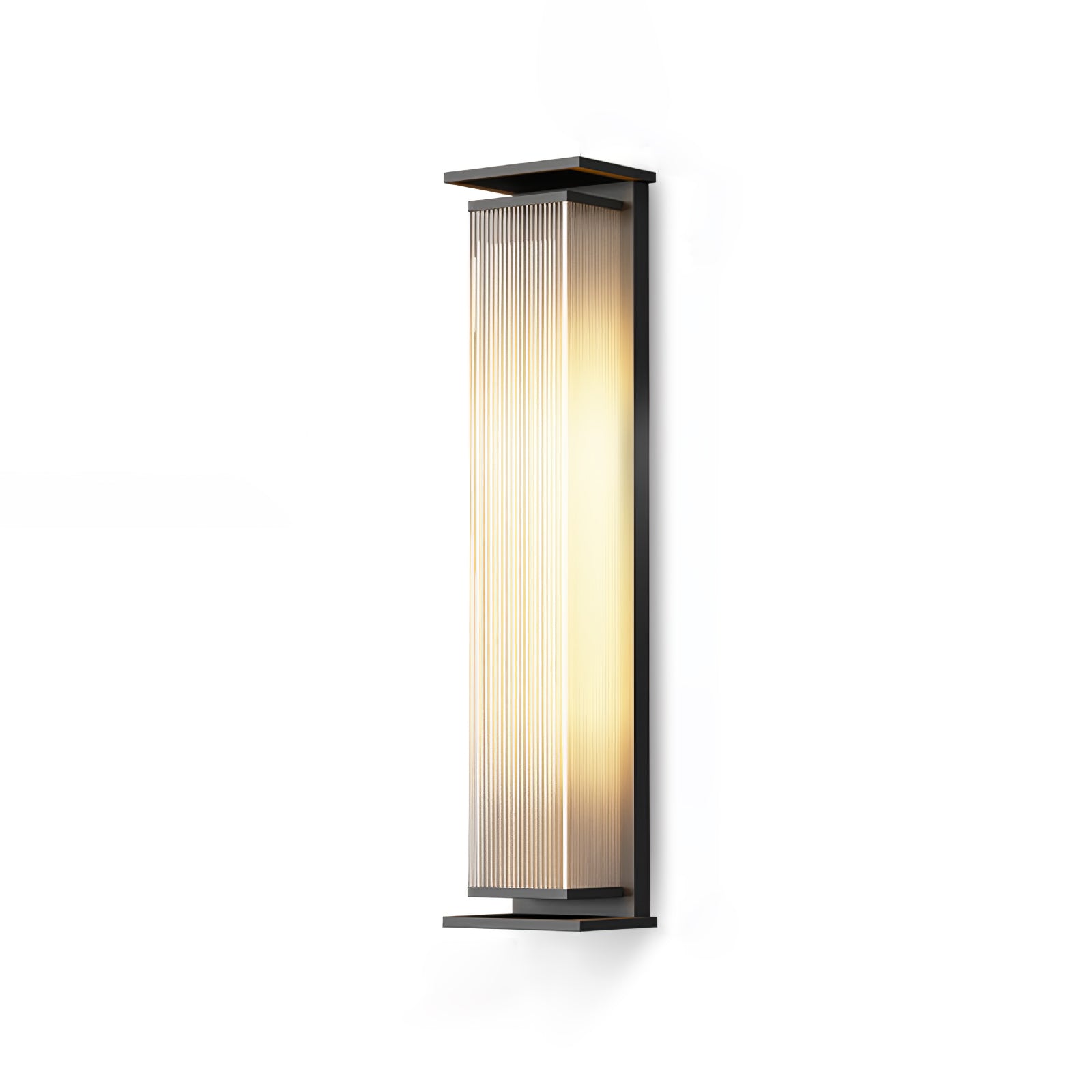 Rectangular Box Solar Outdoor Wall Lamp – Vakkerlight