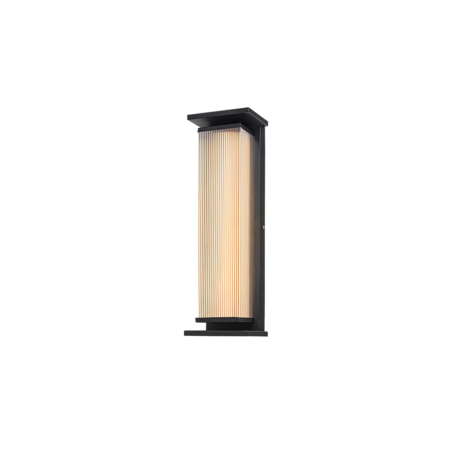 Rectangular Box Solar Outdoor Wall Lamp – Vakkerlight