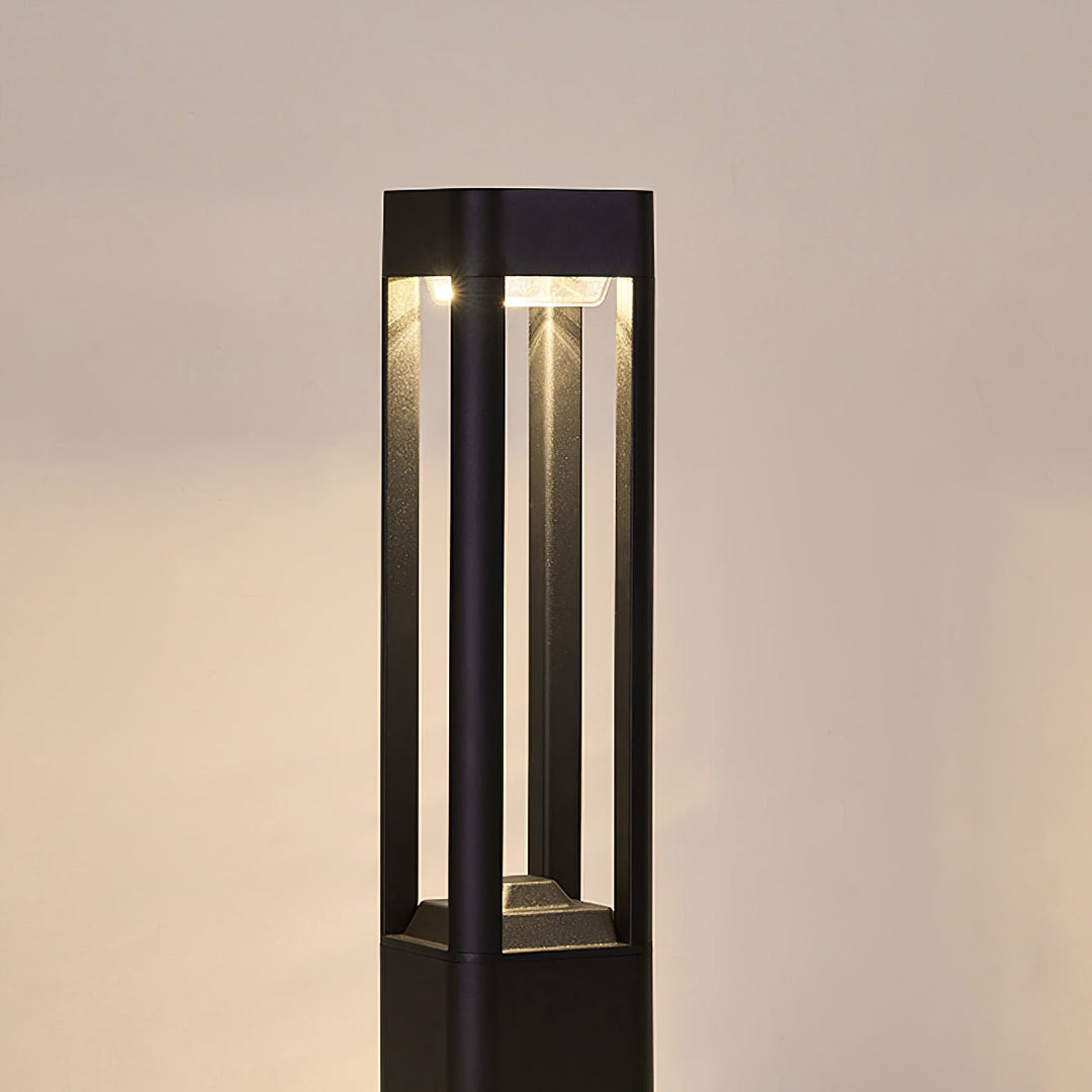 Rectangular Column Garden Outdoor Light - Vakkerlight