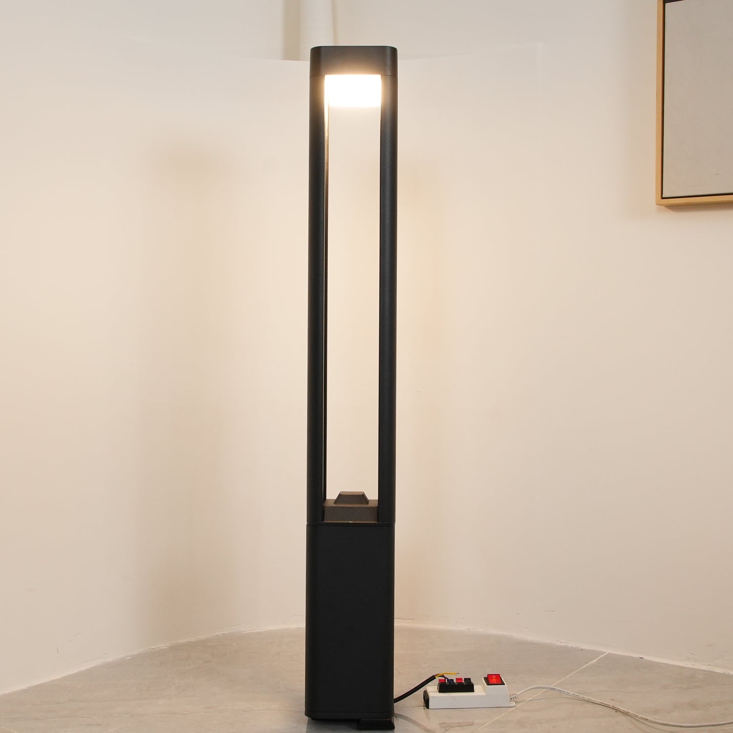 Rectangular Column Garden Outdoor Light – Vakkerlight