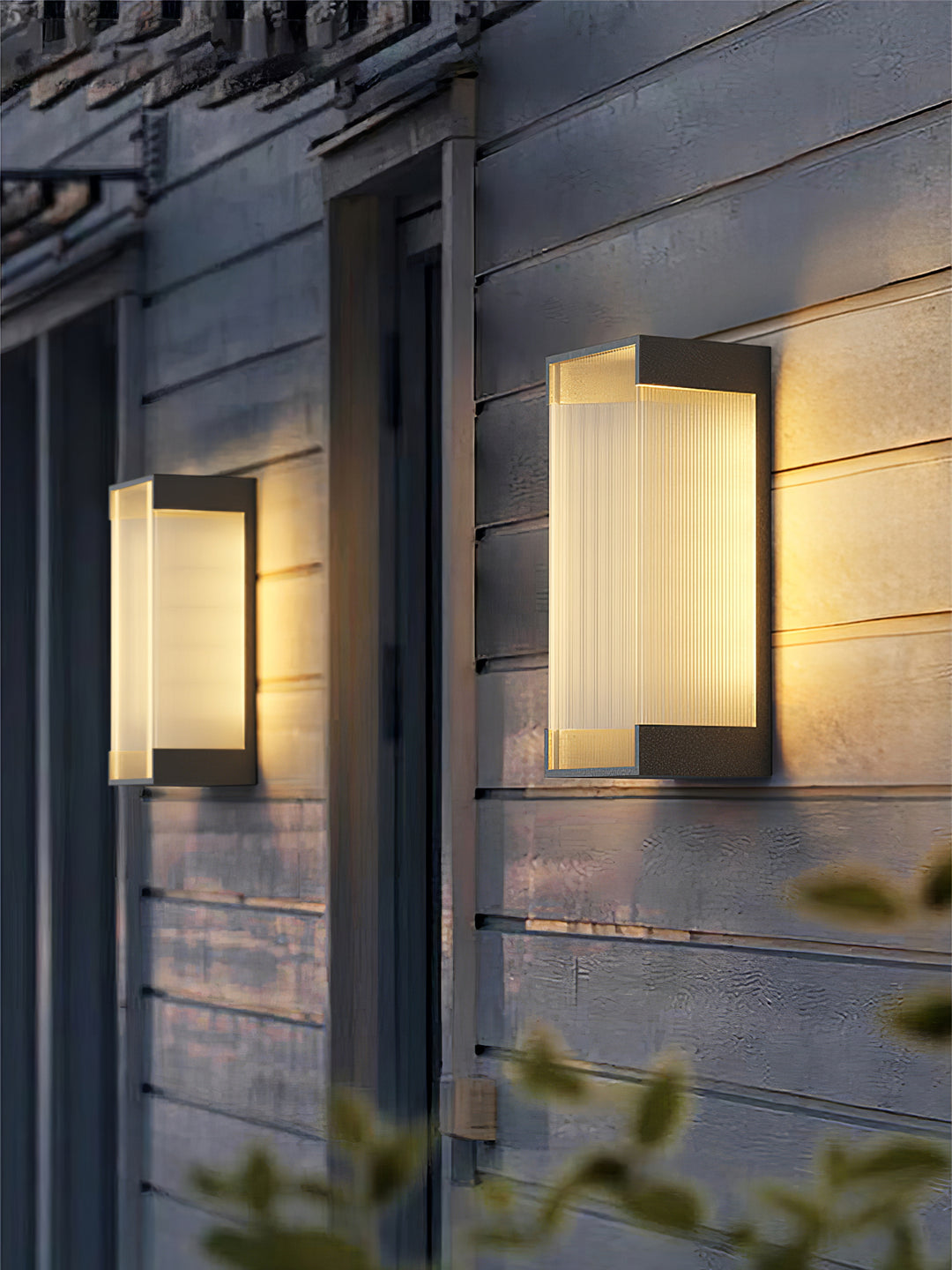 Rectangular Outdoor Wall Light - Vakkerlight