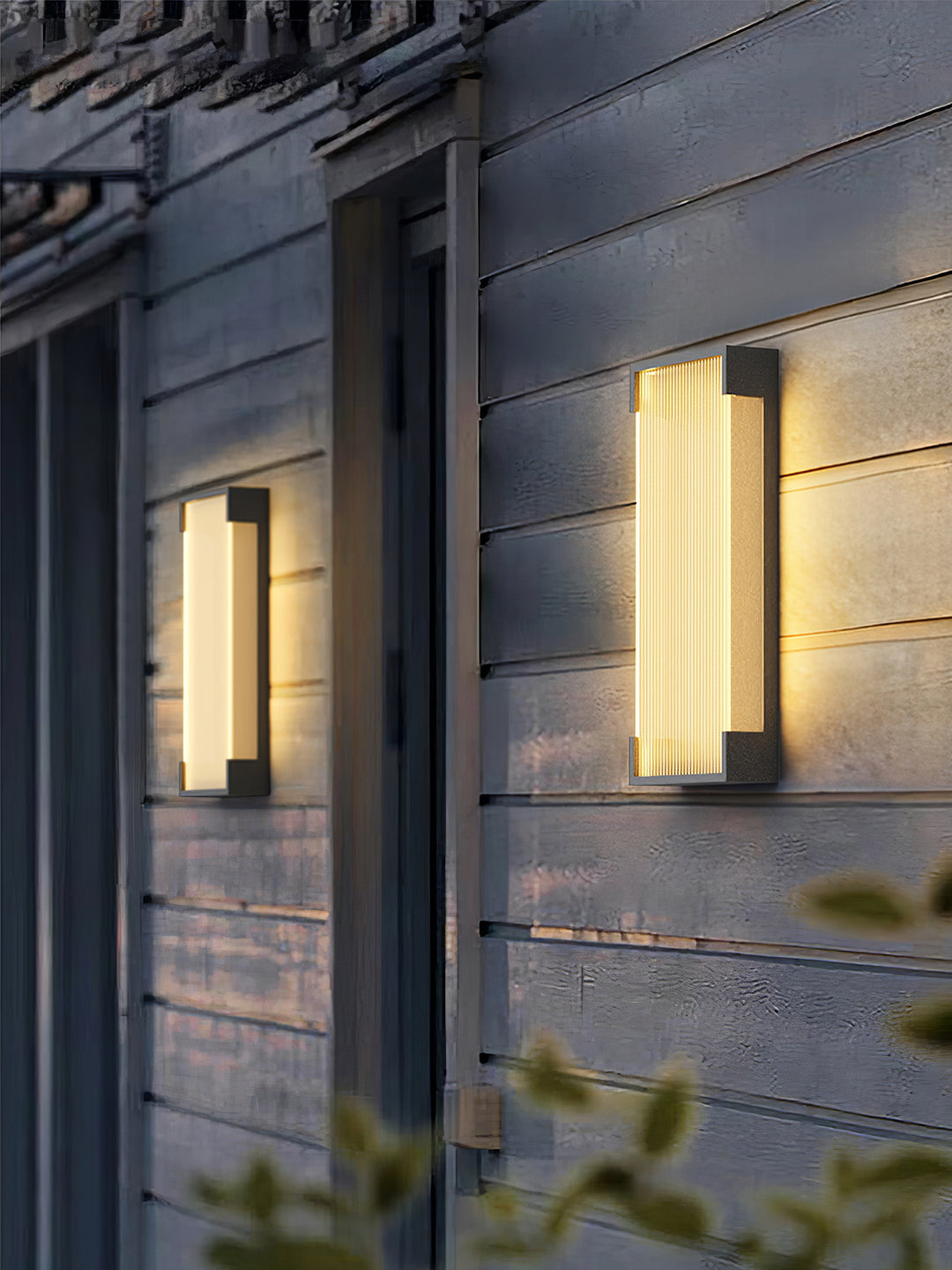 Rectangular Outdoor Wall Light - Vakkerlight