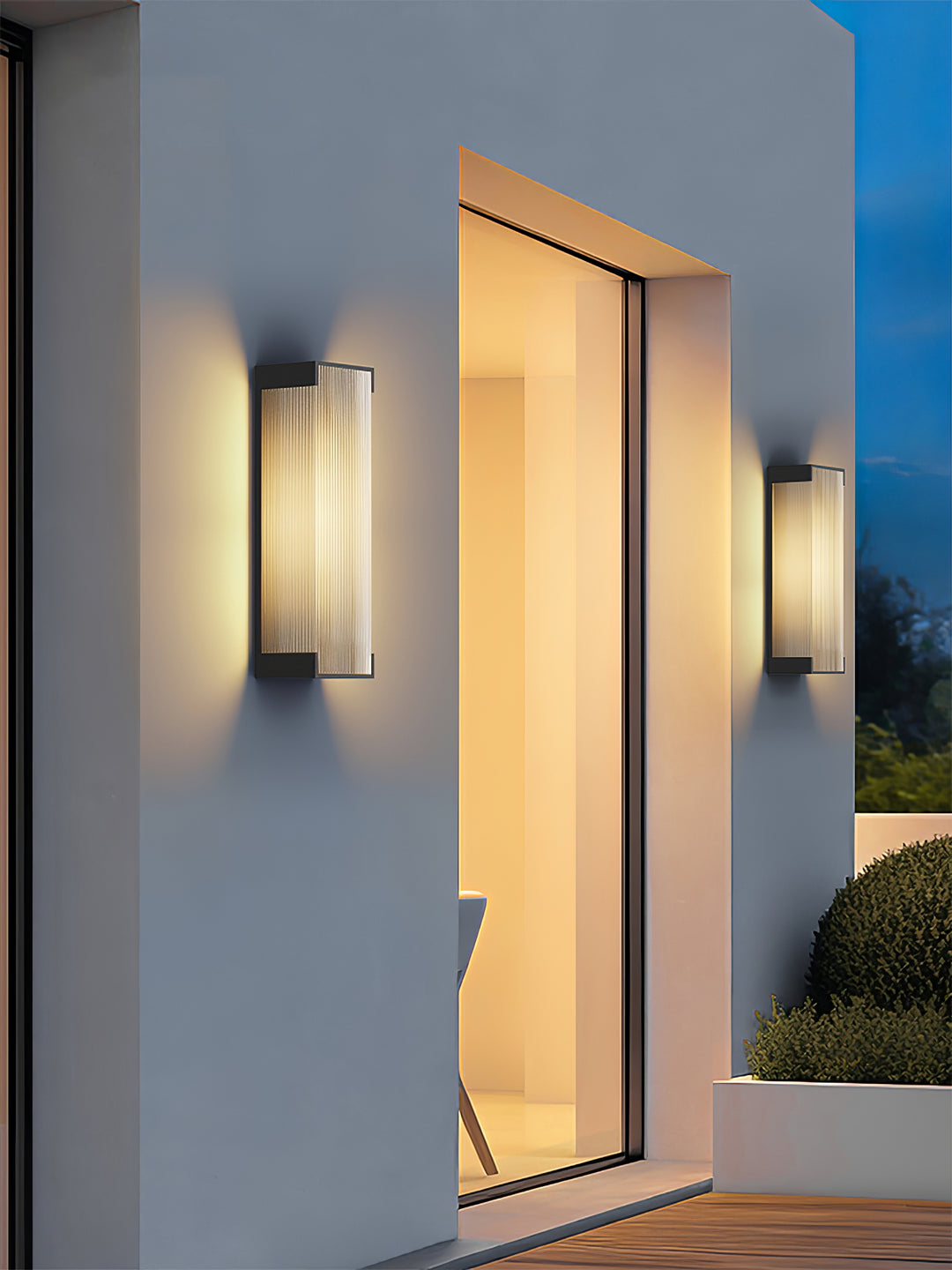 Rectangular Outdoor Wall Light - Vakkerlight