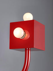 Red Cube Wall Lamp - Vakkerlight