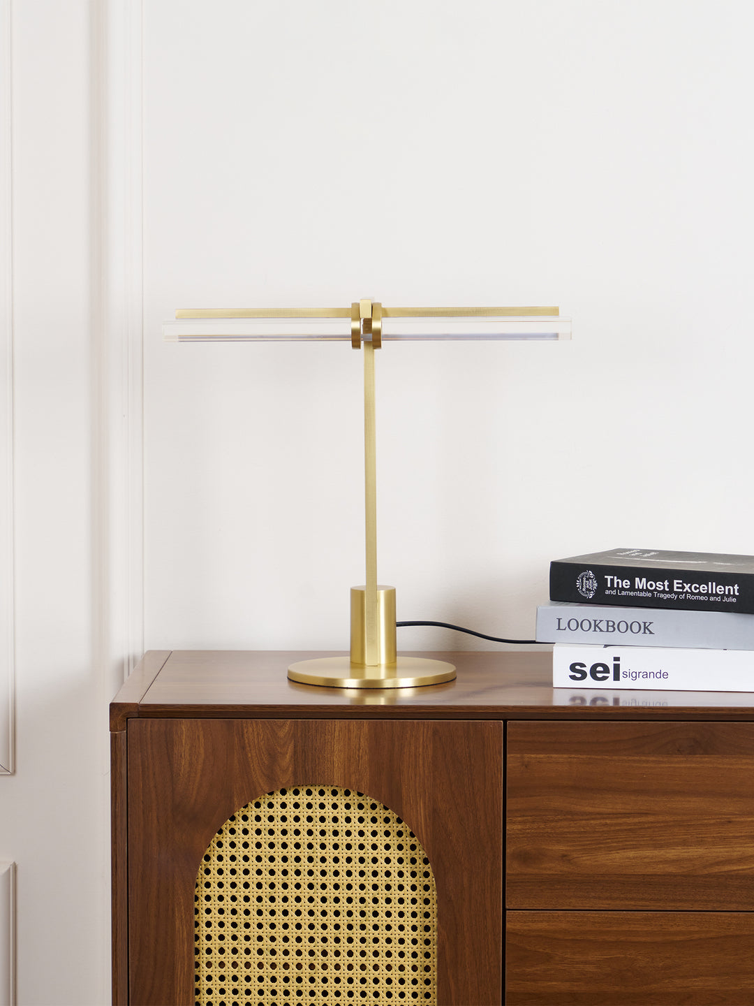 Reed Table Lamp