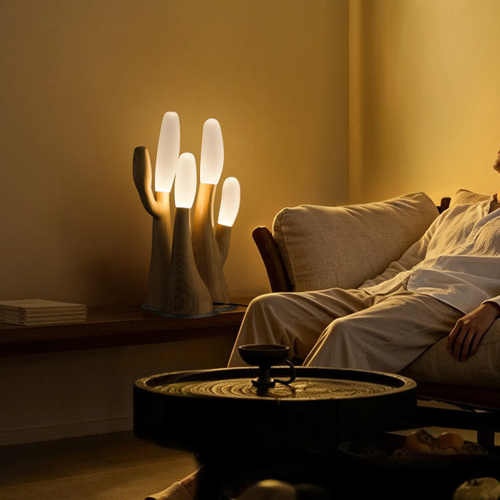 Reef Wood Table Lamp