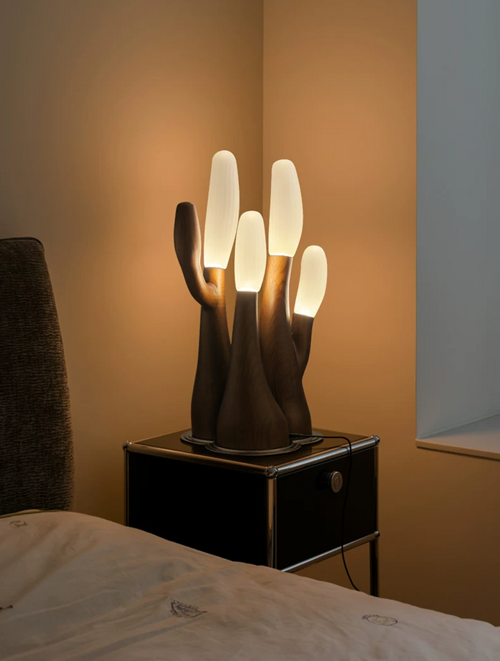 Reef Wood Table Lamp