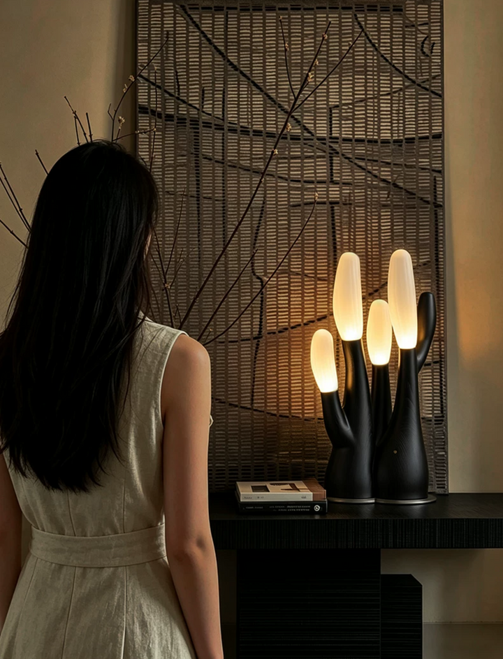 Reef Wood Table Lamp