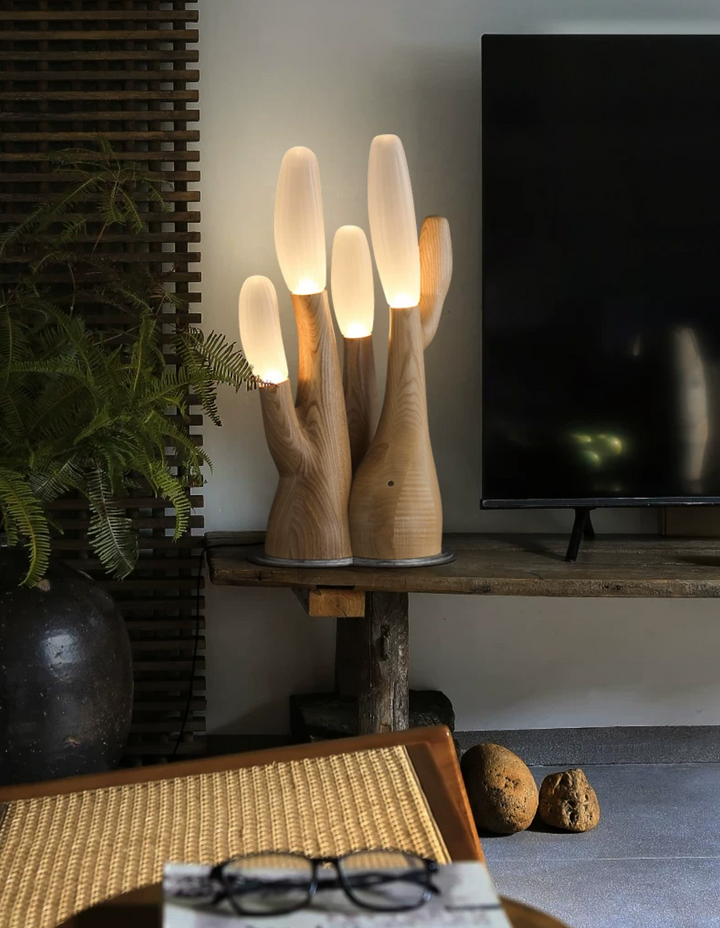 Reef Wood Table Lamp