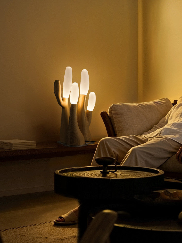 Reef Wood Table Lamp