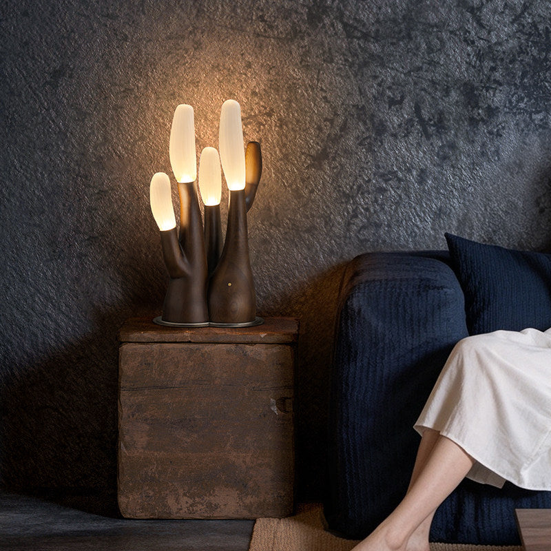 Reef Wood Table Lamp