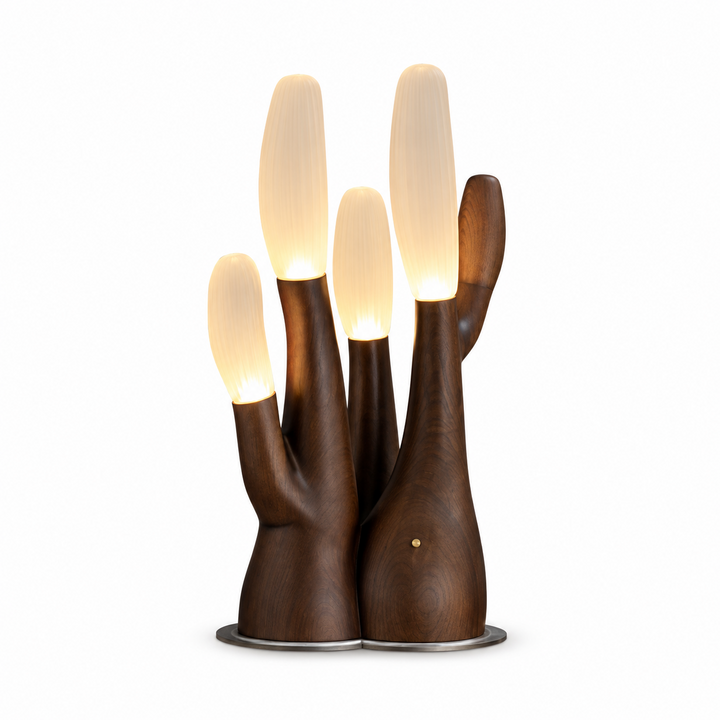 Reef Wood Table Lamp