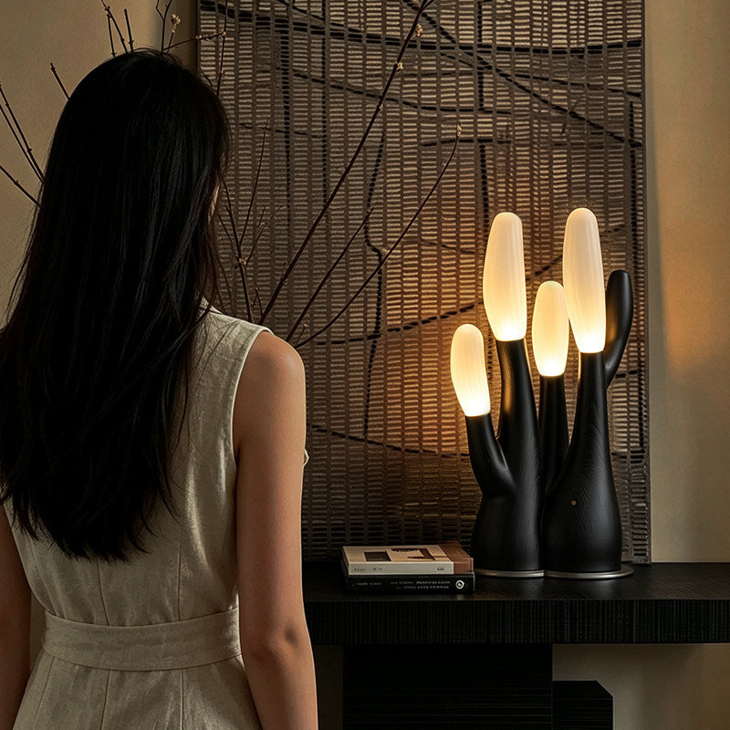 Reef Wood Table Lamp