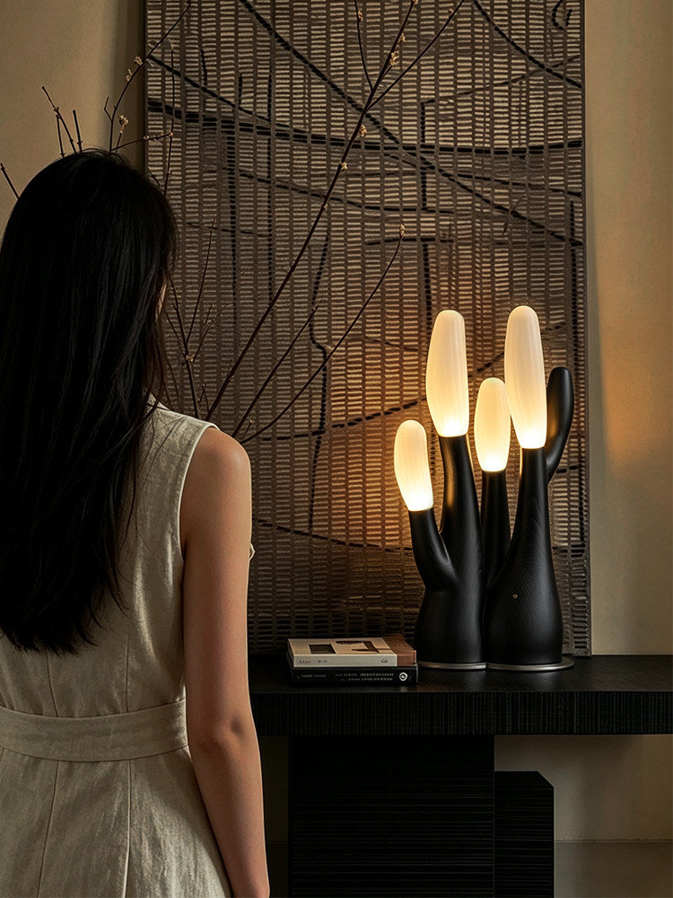 Reef Wood Table Lamp