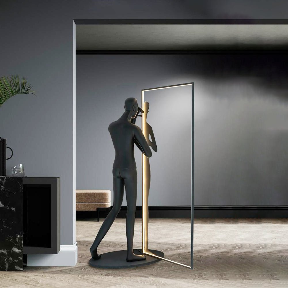 Mirror Sculpture Floor Lamp - Vakkerlight