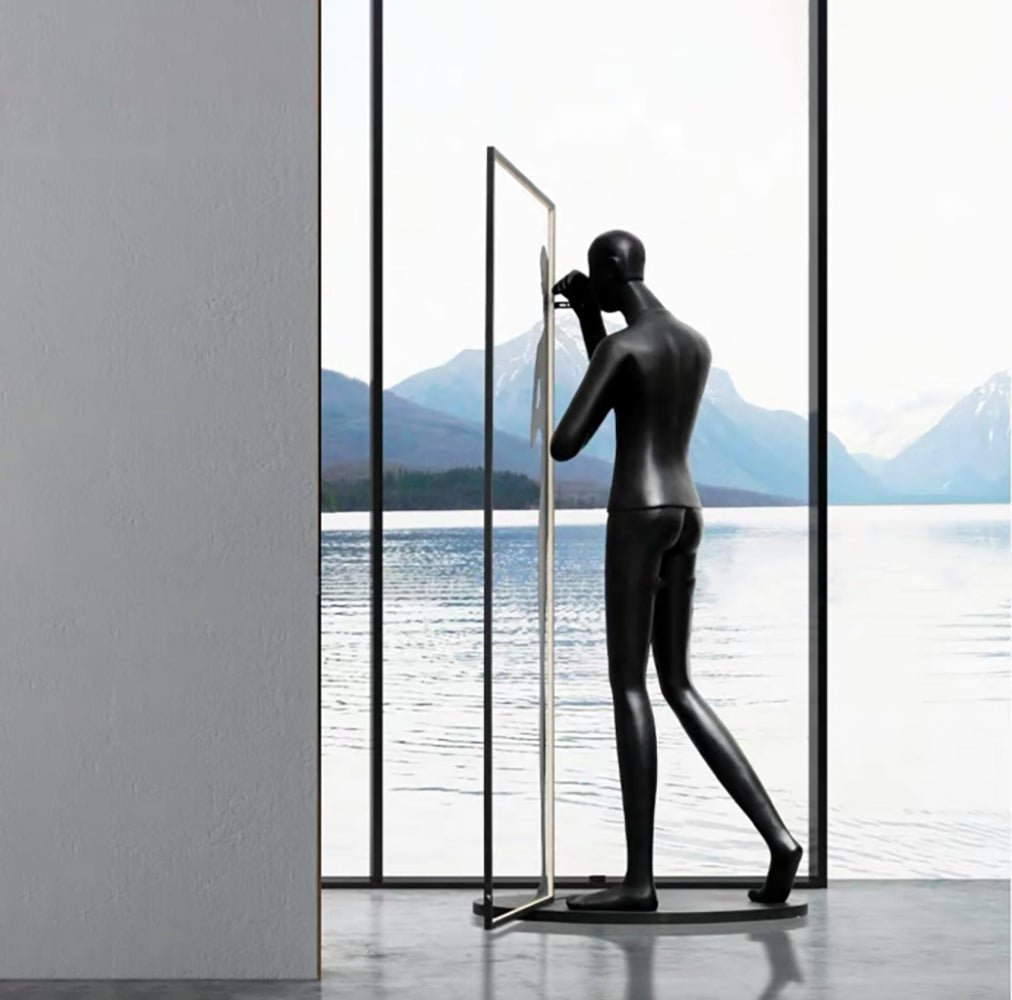 Mirror Sculpture Floor Lamp - Vakkerlight