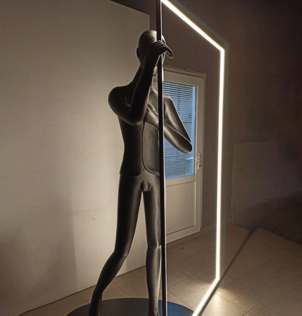 Mirror Sculpture Floor Lamp - Vakkerlight