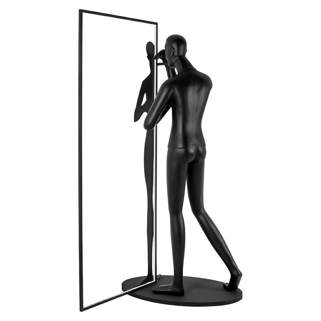 Mirror Sculpture Floor Lamp