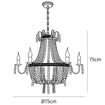 Candelabro Regas — Dimension drawings 1