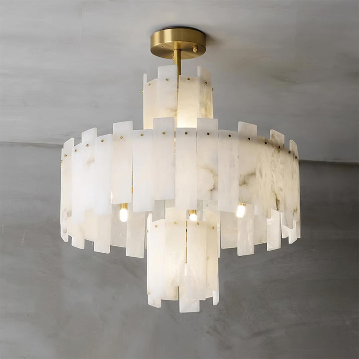 Regina Alabaster Chandelier - Vakkerlight