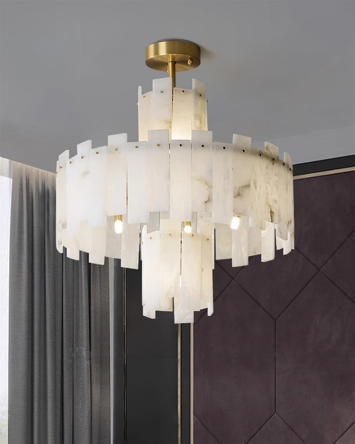 Regina Alabaster Chandelier - Vakkerlight