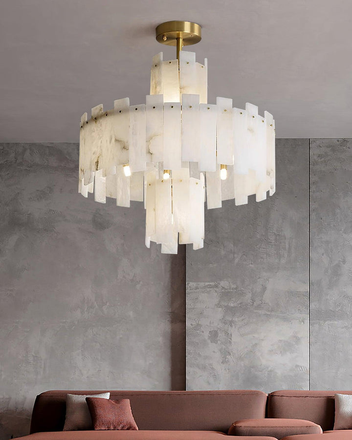 Regina Alabaster Chandelier - Vakkerlight