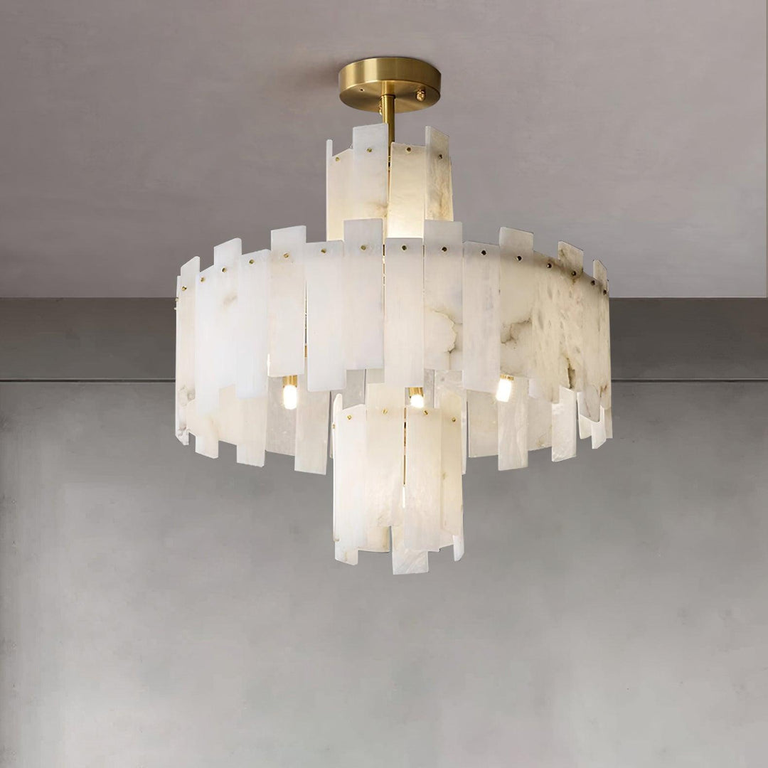 Regina Alabaster Chandelier - Vakkerlight