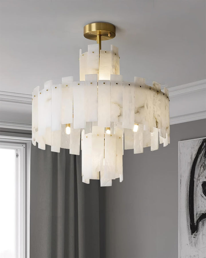 Regina Alabaster Chandelier - Vakkerlight