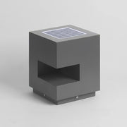 Regular Cube Post Outdoor Light