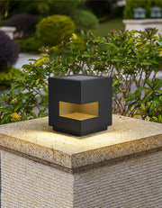 Reguläre Cube-Pfosten-Außenleuchte 