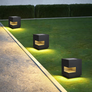 Regular Cube Post Outdoor Light