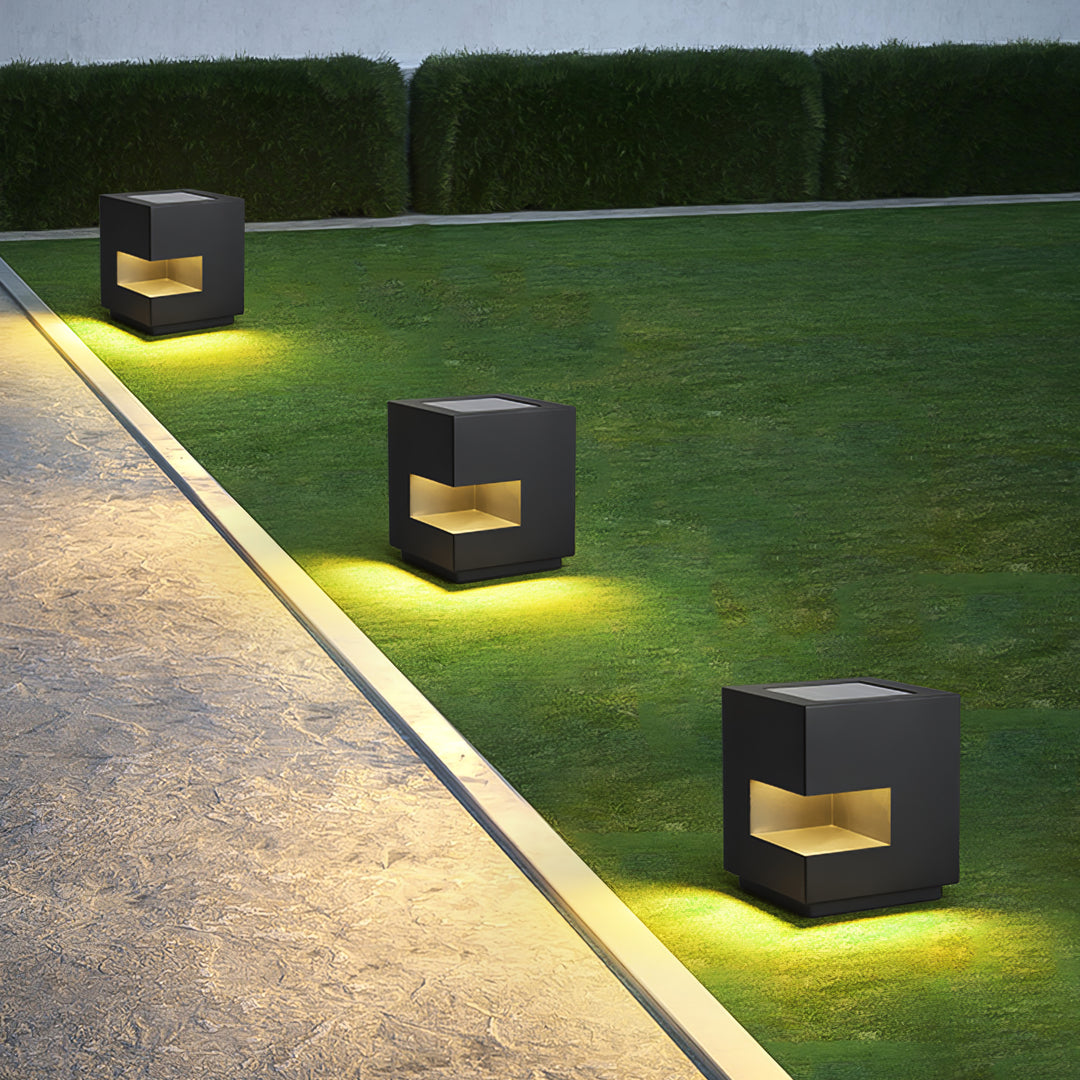 Regular Cube Post Outdoor Light - Vakkerlight