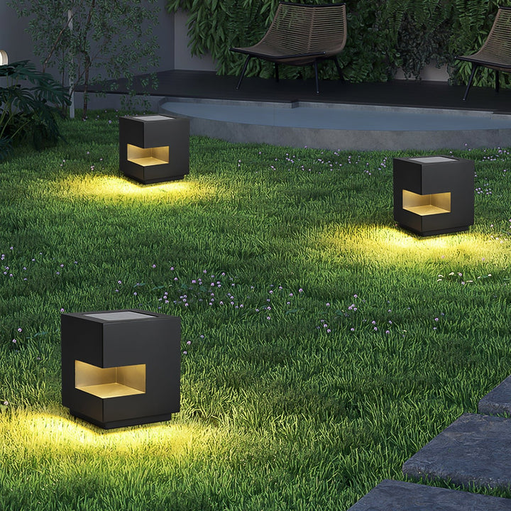 Regular Cube Post Outdoor Light - Vakkerlight