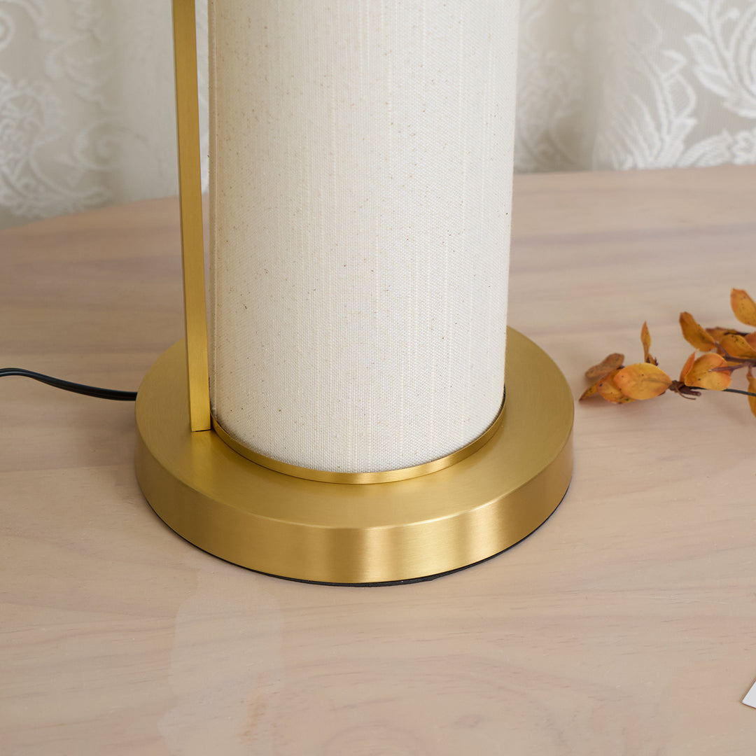 Remi Linen Table Lamp - Vakkerlight