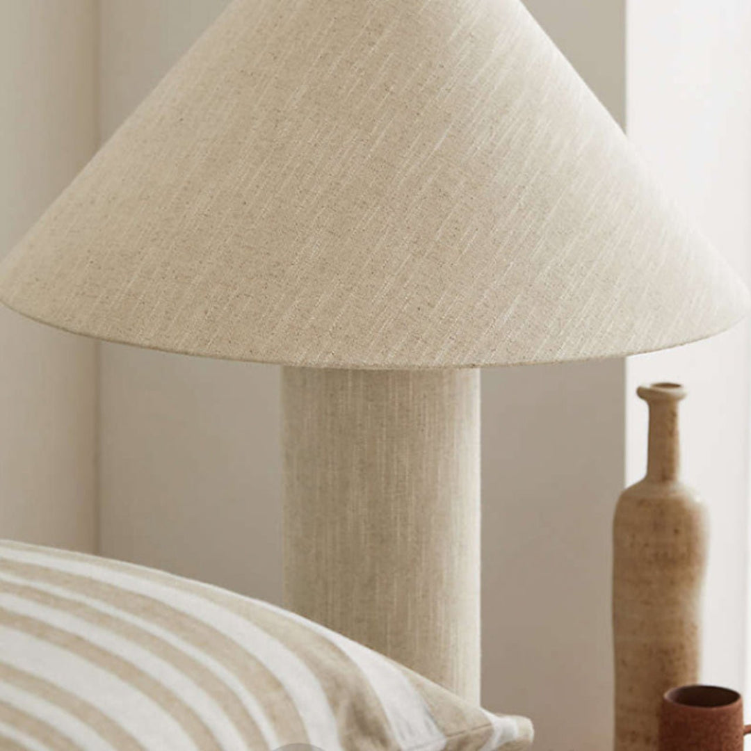 Remi Linen Table Lamp - Vakkerlight