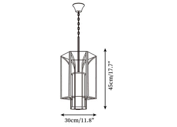 Lampe Suspendue Remy — Dimension drawings 1