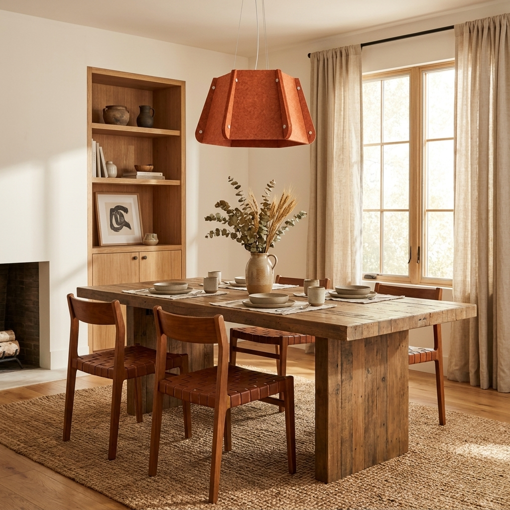 Repose Paneled Acoustic Pendant Light