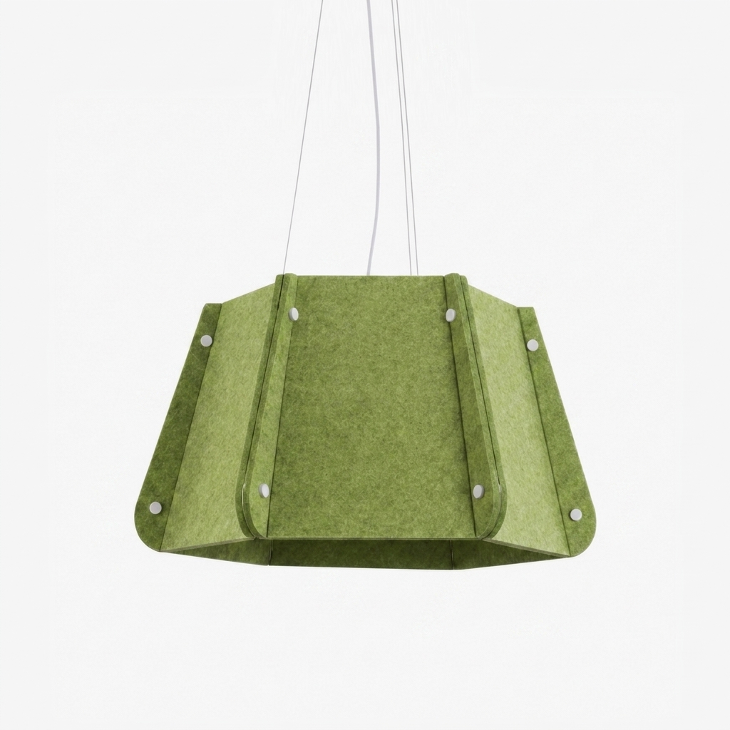 Repose Paneled Acoustic Pendant Light