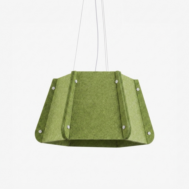 Repose Paneled Acoustic Pendant Light