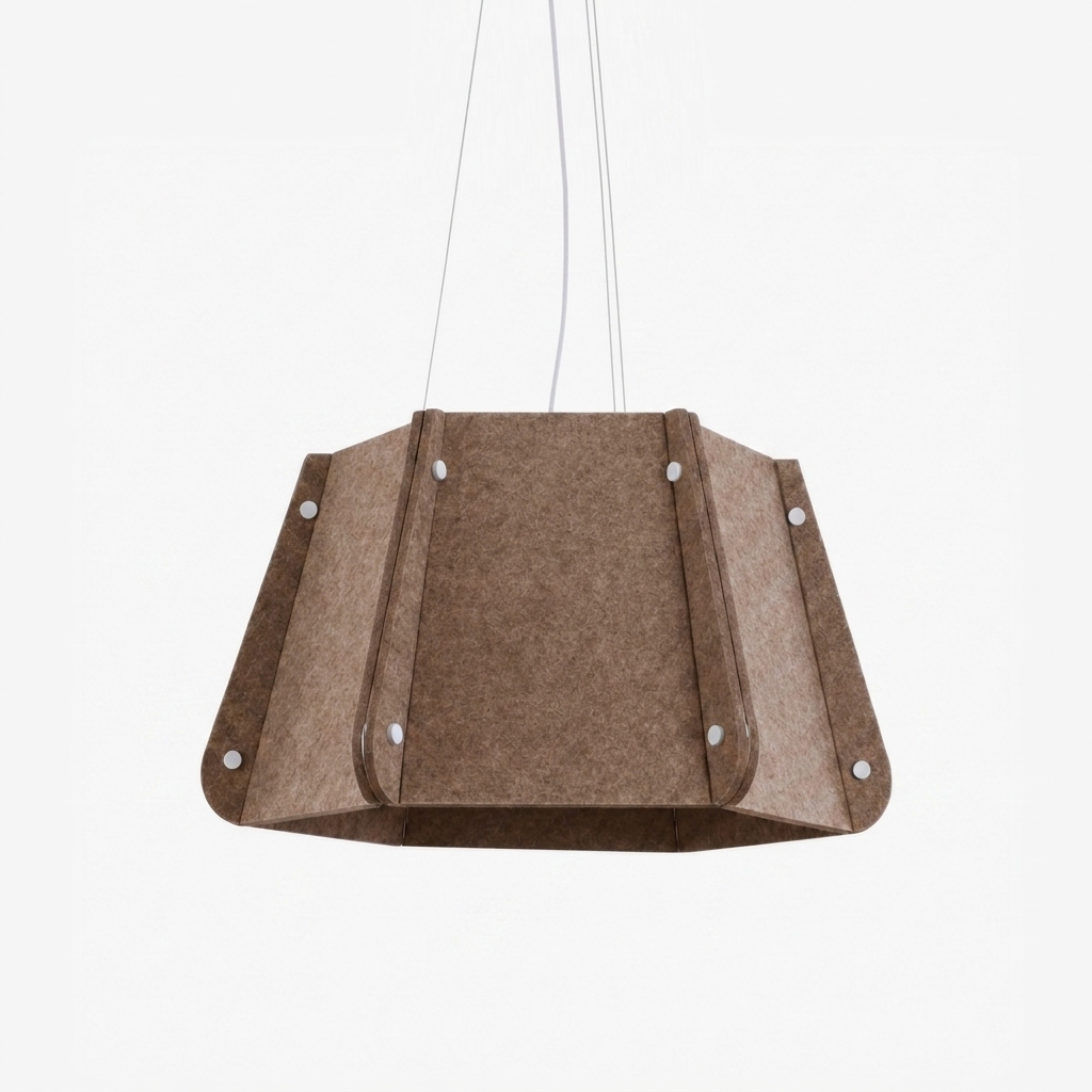 Repose Paneled Acoustic Pendant Light