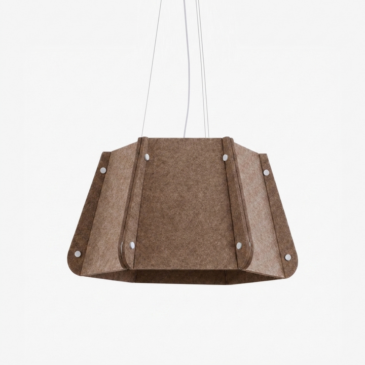 Repose Paneled Acoustic Pendant Light