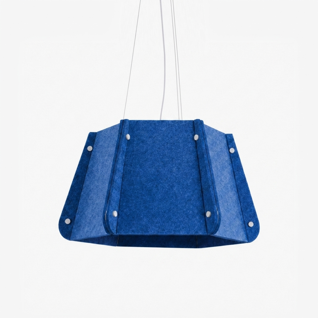Repose Paneled Acoustic Pendant Light